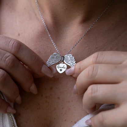 Collana Angelo mio l'originale ♥ Incidi il nome del tuo Angelo