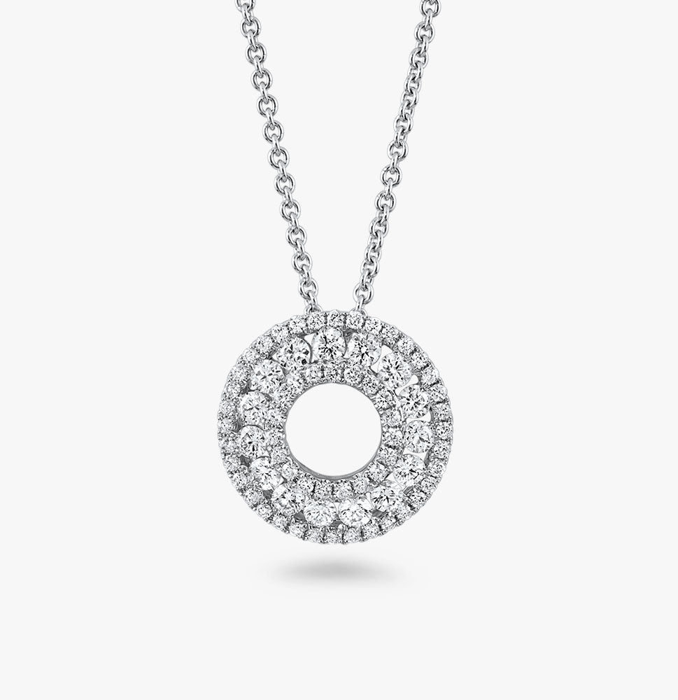 Diamond Stud Eulla Pendant Rose Gold